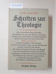 Rahner, Karl: - Schriften zur Theologie : Band II : (mit Schutzumschlag) :