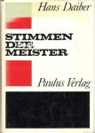 Daiber, Hans - Stimmen der Meister