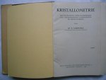 Terpstra, Dr. P. - Kristallometrie.