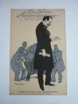 HEM, PIET VAN DER. (De Nieuwe Amsterdammer). - 121. Ontwerp tot naasting van het verzekeringsbedrijf. Treub:  "Zou ik niet, v??r ik hieraan begin, mijn eigen leven verzekeren?"