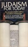 RAyner, John D; Bernard Hooker - Judaism for today