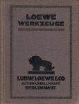 Ludw. Loewe & Co. - Loewe Werkzeuge 1926
