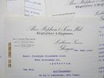 Koninklijke Hollandsche Lloyd (KHL) - Zeven brieven lopend van 25 sept. 1909 t/m 8 sept. 1910 van Alex. Stephen & Sons, LTD. Shipbuilders & Engineers, Glasgow over de betaling van het het contractueel afgesproken bedrag voor de bouw van het s.s."Zeelandia" (1910-1936).