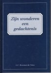 Bezemer- de Vries, A.C. - Zijn wonderen een gedachtenis