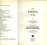 Bhaktivedanta A.C. en Swami Prabhupada stichter-acarya van de internationale gemeenschap voor Krsna-Bewustzijn - Het Krsna boek ... volledige samenvatting van het beroemde tiende canto van het Srimad-Bhagavatam Deel II