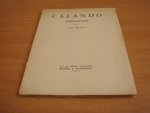 Grauls, A W - Calando Gedichten
