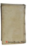 Lodenstein [Lodensteyn, Lodensteijn], Jodocus van - J. van Lodensteyns Negen predicatiën, over eenige stoffen, dewelke heel selden werden geleert en noch minder gepractiseert / Nagesien, ter druk-pers bequaam gemaakt, en verrykt met een voorreden : als ook, met een Beschryving van het leeven en...