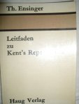 Ensinger, Th. - Leitfaden zu Kent's Repertorium
