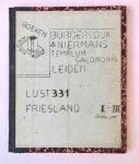  - [Sales catalogue Leiden, Friesland, 1935] Three Bulletins Burgersdijk & Niermans Templum Salomonis Leiden, Lijst 331 Friesland, I-III, 1935, each about 17 pp.