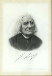 Liszt, Franz: - [Heliogravüre, Brustbild nach halrechts] F. Liszt