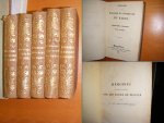 Madame La Contesse du Barri - Memoirs secrets et inedits sur les cours de France aux XVe, XVIe, XVIIe et XVIIIe siecles [5 delen, 5 Volumes]