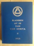 Morya - BLADEREN UIT DE TUIN VAN MORYA: VERLICHTING 1925. (Deel 2)