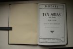 Mozart, Wolfgang Amadeus - Ten Arias from operas for Tenor selected and edited by Sergius Kage  no.1692  English translations by Nicholas Granitto and Waldo Lyman