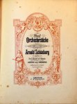 Schönberg, Arnold: - [Op. 16] Fünf Orchesterstücke Opus 16. Für 2 Klaviere zu 4 Händen bearbeitet von Anton von Webern