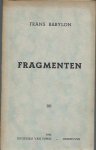 Frans Babylon (pseudoniem van F.G.J. Obers) - Fragmenten