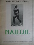 René-Jean. - Maillol .  -  Galerie D'Estamps.  -   Aristide Maillol