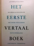 Eriks, J.P. / Veen, P.D.A. - Het eerste vertaalboek. Hulpboek en register bij het eerste vertaalboek Duits-Nederlands