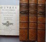 Néricault Destouches - Oeuvres dramatiques de Néricault Destouches. 4 vols in splendid binding