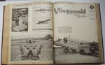 Redactie - Vliegwereld, populair geïllustreerd weekblad voor de luchtvaart, tweede jaargang ingebonden 1936/1937 52 nrs