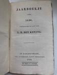 N.N - Jaarboekje over 1836, uitgegeven op last van Z.M.den Koning