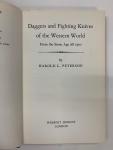 Harold L. Peterson - Daggers and Fighting Knives of the Western World ; From the Stone Age till 1900