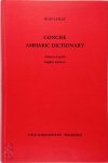 Leslau, Wolf - Concise Amharic Dictionary Amharic-English / English-Amharic