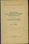 Vissering, G. - Het vraagstuk van de geldruimte in Nederland en de goudpolitiek van de Nederlandsche bank, met bijlage: Nederlandsch-Oost-Indi� en de gold-exchange-standaard