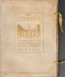(NOVALIS). BLEI, Franz - Novalis. Mit einem Lichtdruck, einem Faksimile und acht Vollbildern in Tonätzung. (Serie Die Literatur herausgegeben von Georg Brandes Nr. 6).