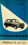 Olyslager - Vraagbaak Renault 6 1970-1977