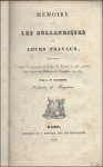 GACHARD, L.P. - Memoire sur les Bollandistes et leurs travaux, specialement depuis la suppression de l'ordre des Jesuites, en 1773, jusqu'a leur reunion aux religieux de Tongerloo, en 1789