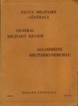  - General Military Review - Allgemeine Militärrundschau - Revue Militaire Générale, No. 3 Mars 1957