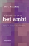 Graafland, Dr. C. - Gedachten over het ambt