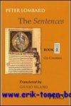 P. Lombard; - Sentences - Book 2:  On Creation,