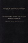 Leeuwen, W. van - Nagelaten oefeningen