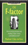 Manfred F.R. Kets de Vries - F-FACTOR