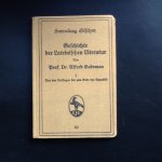 Gudeman, Alfred: - Geschichte der lateinischen Literatur - Teil I - - Sammlung Göschen ; Band 52 republik