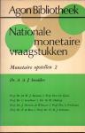 Smulders A.A.J, ( ds1377) - Nationale monetaire vraagstukken ( monetaire opstellen 2)