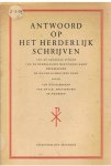 Diverse schrijvers - Antwoord op het herderlijk schrijven van de generale synode van de Ned. Hervormde Kerk