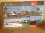 Meer, Peter van der, Ee, Marcel van - Spoor 21 / Spoor & tram, spoor editie 21 ,22,23 en 24 , 4 delen nieuwstaat