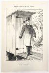 Braakensiek, Johan (1858-1940) - [Original lithograph/lithografie by Johan Braakensiek] Enquête-Voorstel van Mr. P. J. Troelstra, 22 Mei 1910, 1 pp.