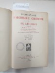 Cabrol, Fernand und Henri Leclercq (Hrsg.): - Dictionnaire d'archéologie chrétienne et de liturgie. Band 1 bis 15 (1924 - 1953; Band 3 ist 1913/1914 erschienen) :