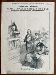 - Original lithograph/lithografie bijvoegsel Algemeen Belang no 18 | Vraagt uwen kruidenier: Kaneel, Chocolat, Koffie, Merk B & Ch., 20th century, 1 p.