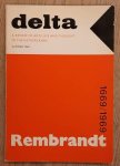 REMBRANDT - ED VAN DER ELSKEN (PHOTO) DICK ELFFERS (DESIGN). - REMBRANDT 1669 / 1969.  Delta. A Review of Arts Life and Thought in The Netherlands. Summer 1969 Volume twelve.  Number two.