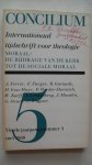 Redactie - Concilium:  Moraal / de bijdrage v.d.kerk tot de sociale moraal   (zie foto voor schrijvers over dit thema)