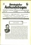  - Astrologischer Auskunftsbogen. Zeitschrift für Forschung, Fortbildung und Erfahrungsaustausch. Jahrgang 1980