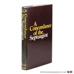 Morrish, George. - A Concordance of the Septuagint.