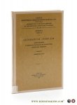 Molitor, Joseph. - Glossarium Ibericum Supplementum in Epistolas Catholicas et Apocalypsim antiquioris versionis.