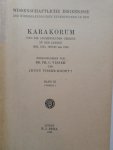 Visser, Ph. C. en Hooft, J. - Wissenschaftliche Ergebnisse der Niederländischen Expeditionen in den Karakorum und die angrenzenden Gebiete in den Jahre 1922,19251 1929/30 UN 1935 Vol. III