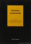 HUISMAN, P.E. - Kennis gewogen. Analyse van sociaalwetenschappelijk denken: kritiek en aanwijzingen.