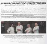 Gruijter-Bos, Josseline de;  fotografie Bruno De Regge - Recepten voor buitengewoon tafelen : zestig bourgondische Weertenaren gefotografeerd in hun eigen keuken en favoriete plek in huis